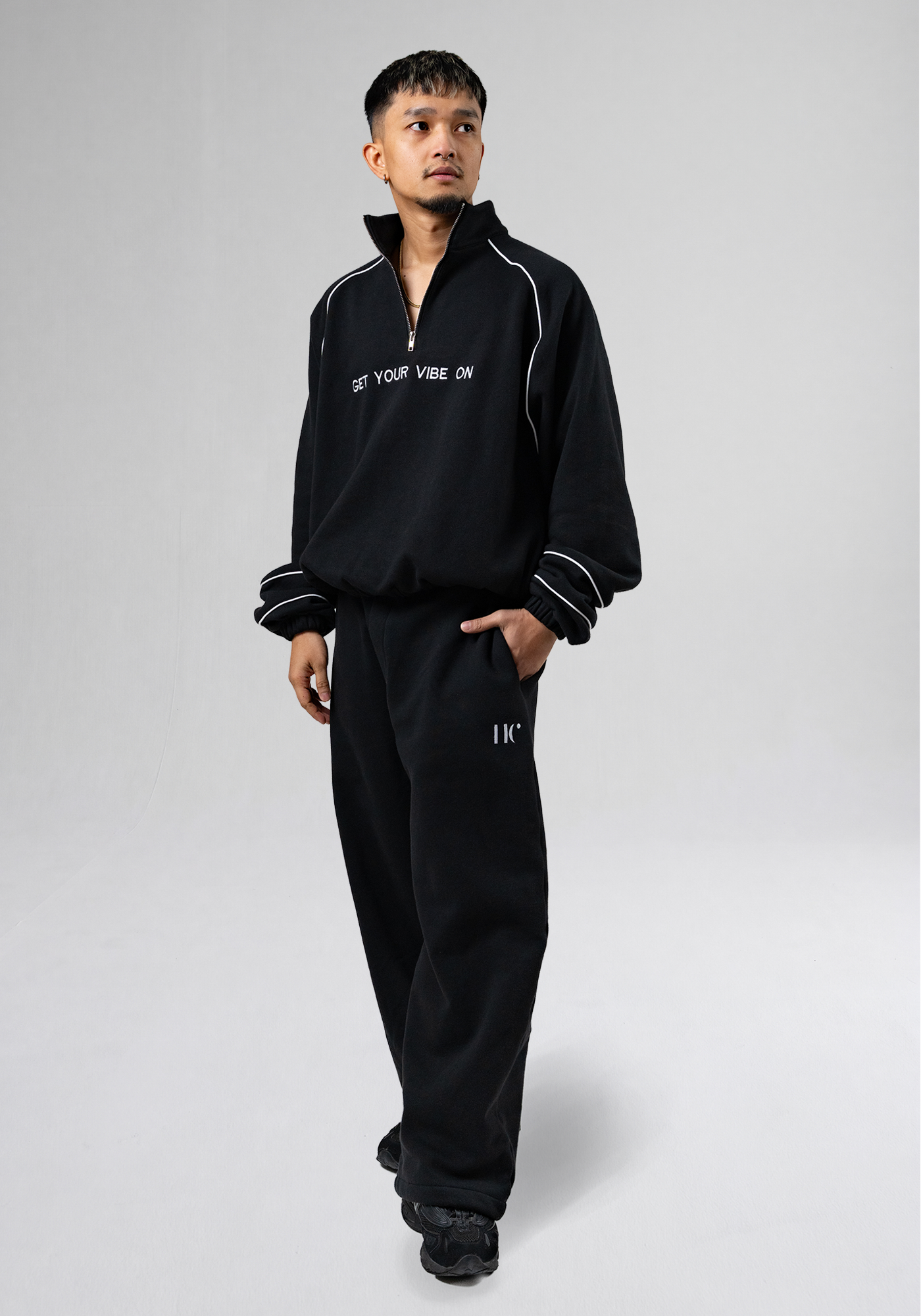 Hallway Studios Q-Zip Sweater