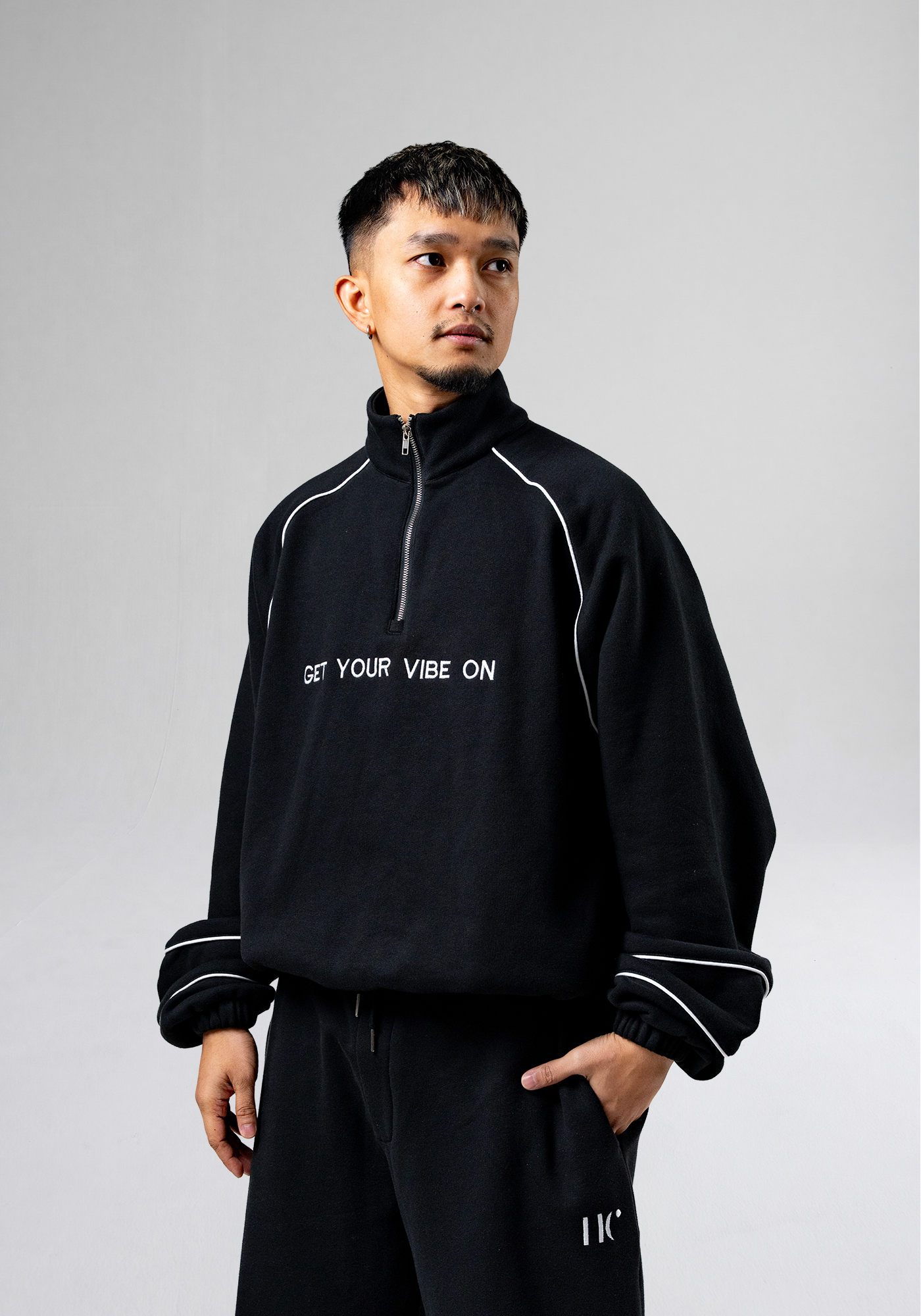 Hallway Studios Q-Zip Sweater